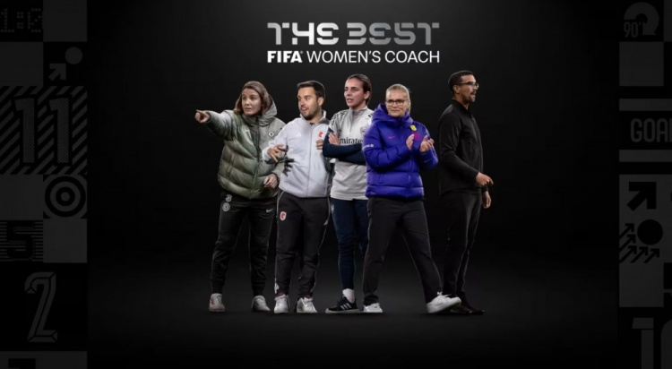 FIFA年度最佳女足教练候选：魏格曼、斯莱格斯等5人在列